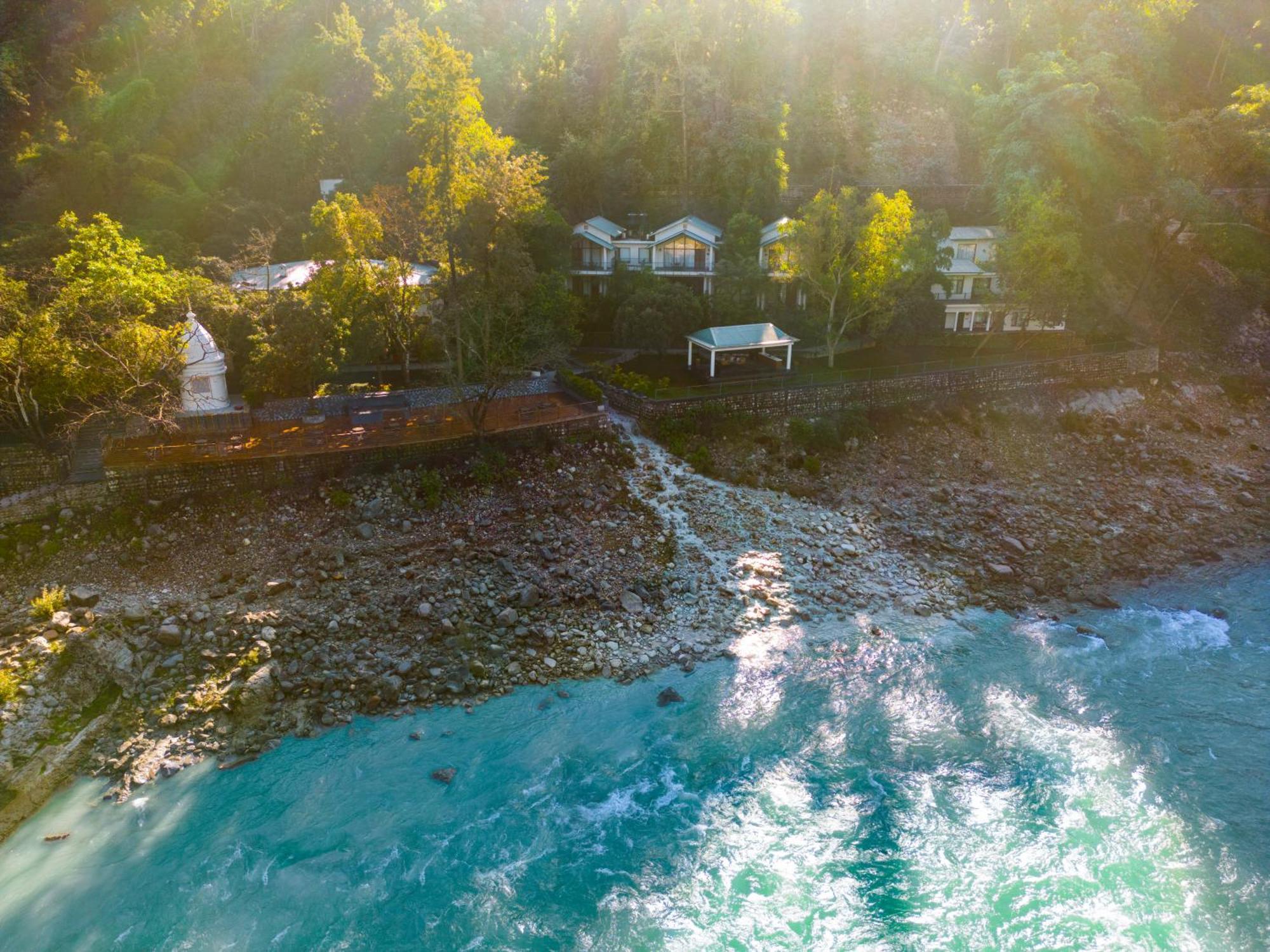 Hotel Anand Kashi By The Ganges Rishikesh - Ihcl Seleqtions Sirasu Exteriér fotografie